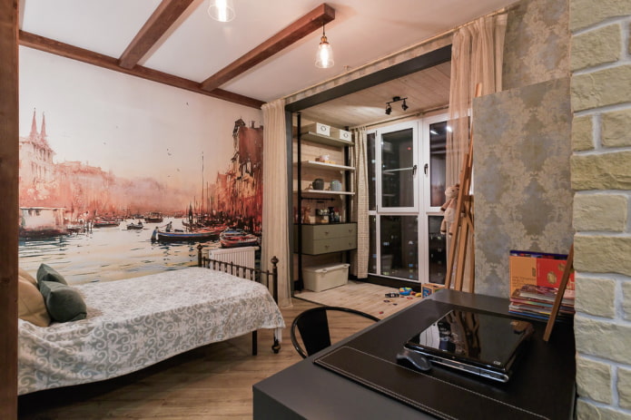 Venetian canals on wallpaper Venetian canals on wallpaper