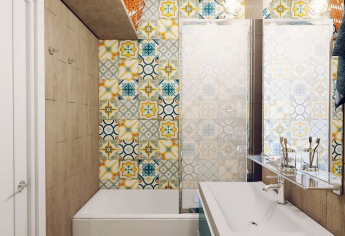 design of the combined bathroom 3.82 sq. m. design of the combined bathroom 3.82 sq. m.