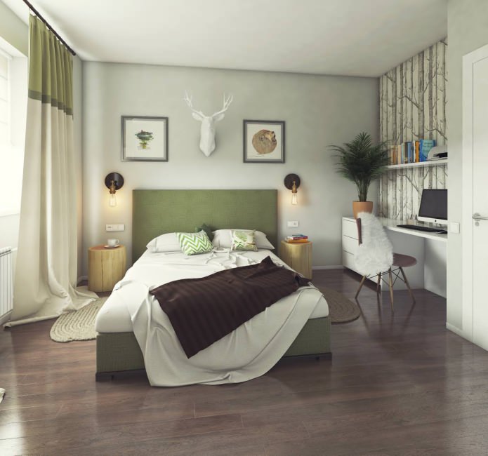bedroom design 13 sq. m. bedroom design 13 sq. m.