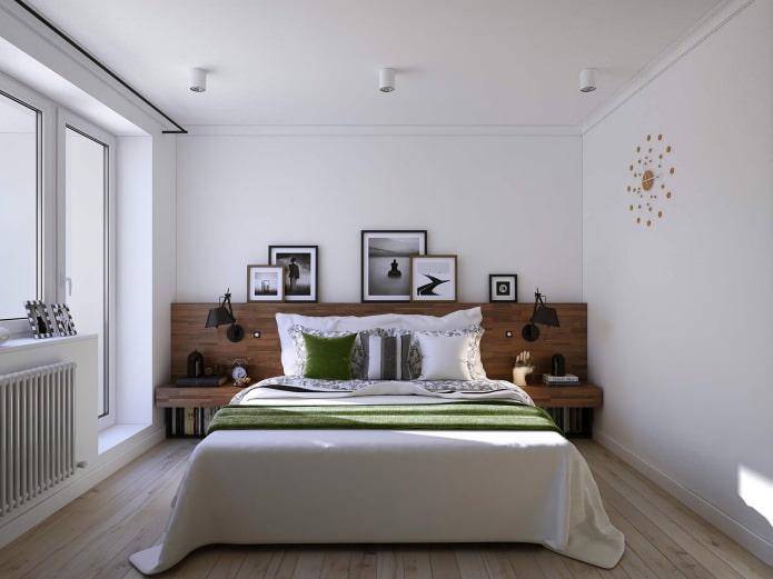 modern bedroom interior