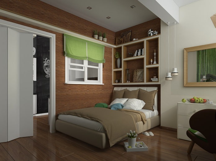 bedroom in an apartment interior design project bedroom in an apartment interior design project