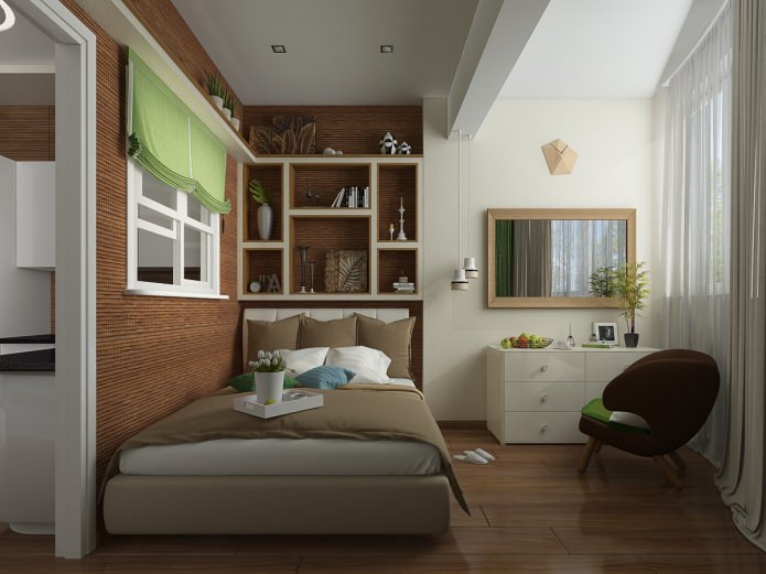bedroom in an apartment interior design project bedroom in an apartment interior design project
