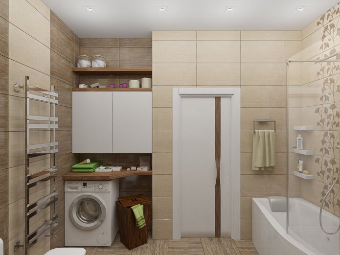 design of a bathroom combined with a toilet design of a bathroom combined with a toilet