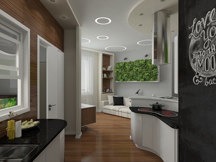 interior design project for an apartment of unusual layout interior design project for an apartment of unusual layout