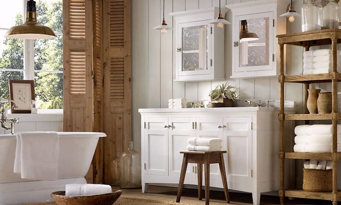 Country style bathroom