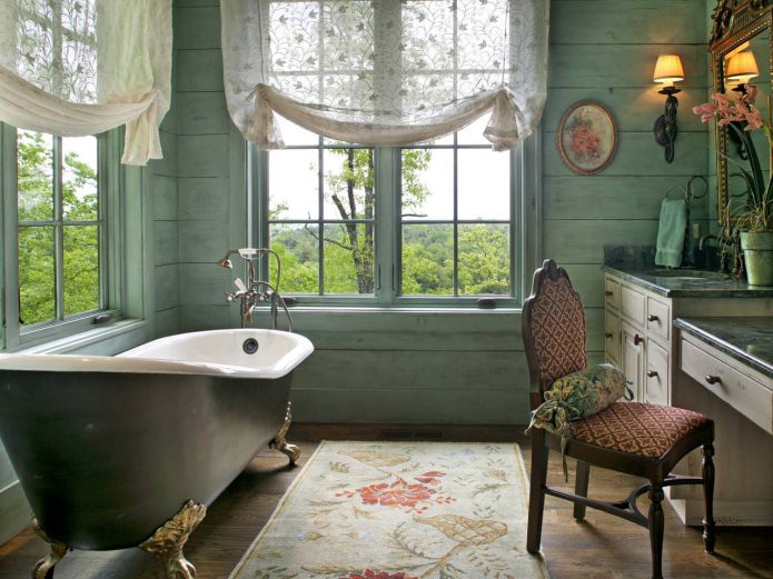 country style bathroom design