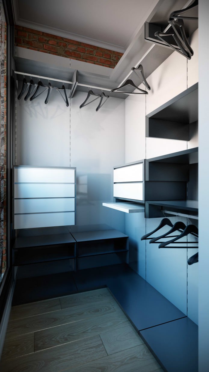 Walk-in closet Walk-in closet