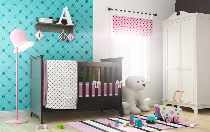 Turquoise baby for a newborn Turquoise baby for a newborn