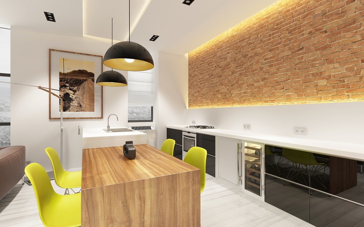 kitchen in the studio