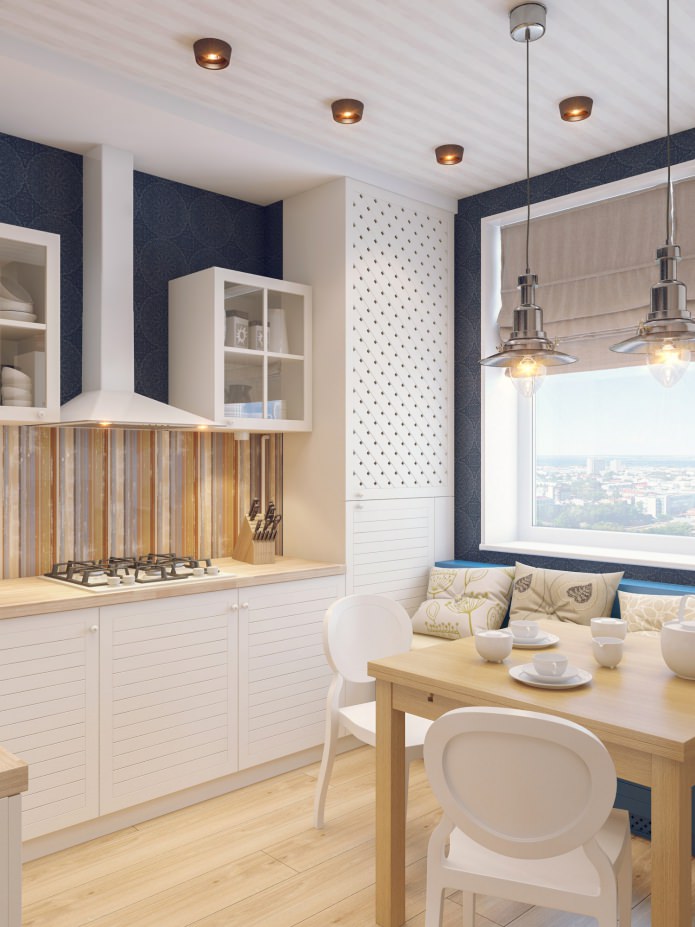 kitchen interior 10.7 sq. m.