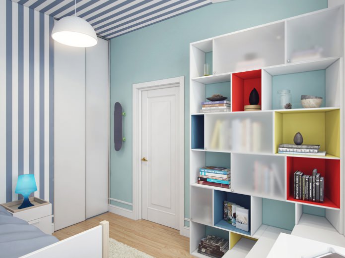 open shelving in the children's room open shelving in the children's room