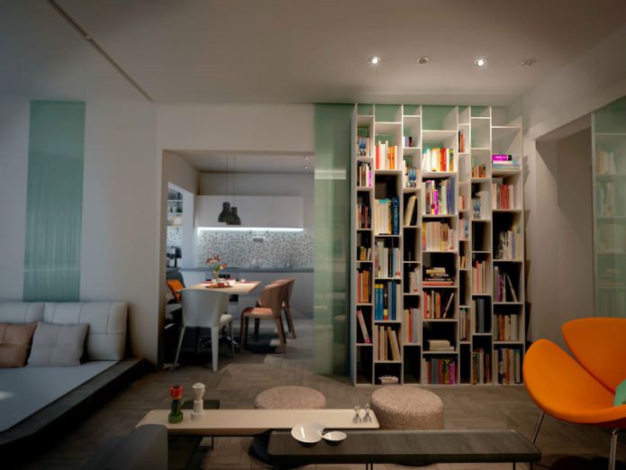 design of a one-room apartment of the P-44 series design of a one-room apartment of the P-44 series