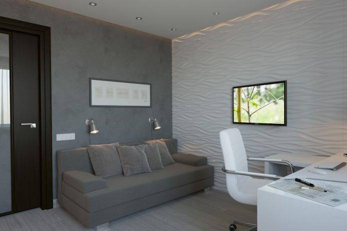 office in a two-room apartment 50 meters