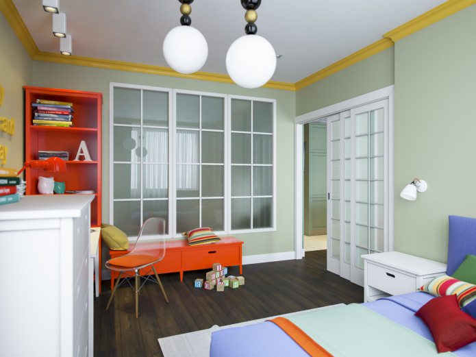 Children's room 14 sq. m.