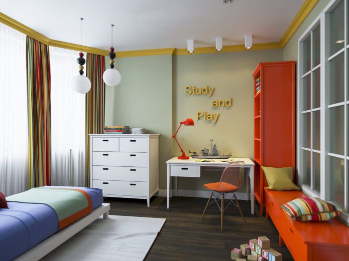 Children's room 14 sq. m.