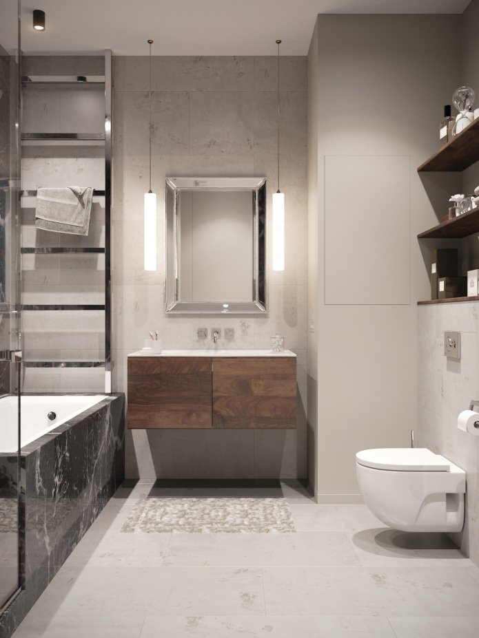 interior of a bathroom combined with a toilet interior of a bathroom combined with a toilet