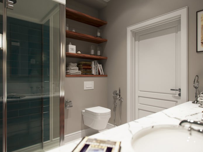 bathroom interior 7.5 sq. m.