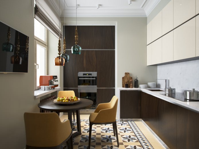 kitchen interior 10 sq. m.