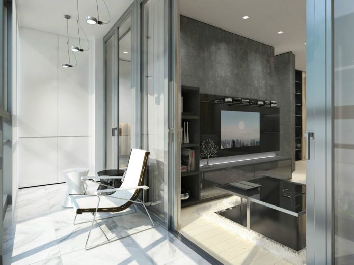 minimalistic balcony