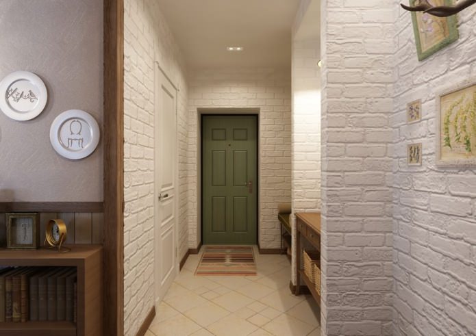 hallway in a country style apartment
