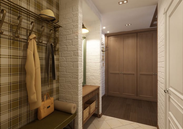 hallway in a country style apartment