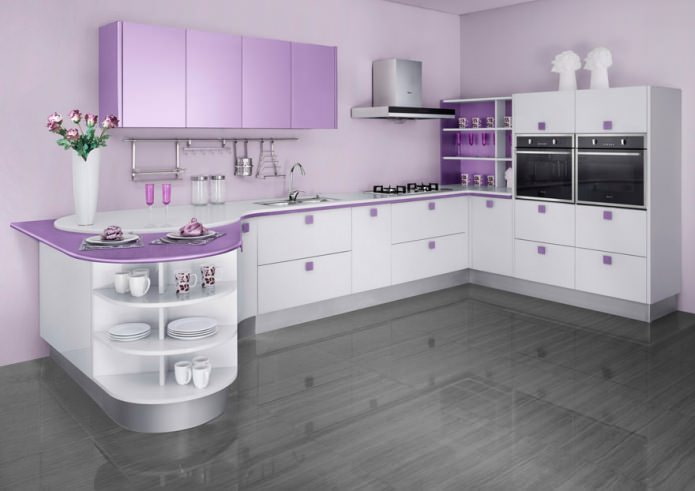 Lilac kitchen Lilac kitchen