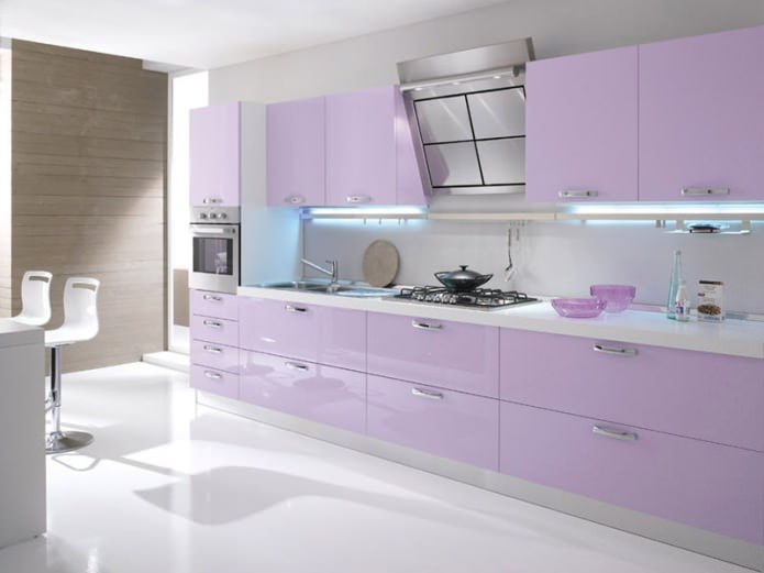 Lilac kitchen Lilac kitchen