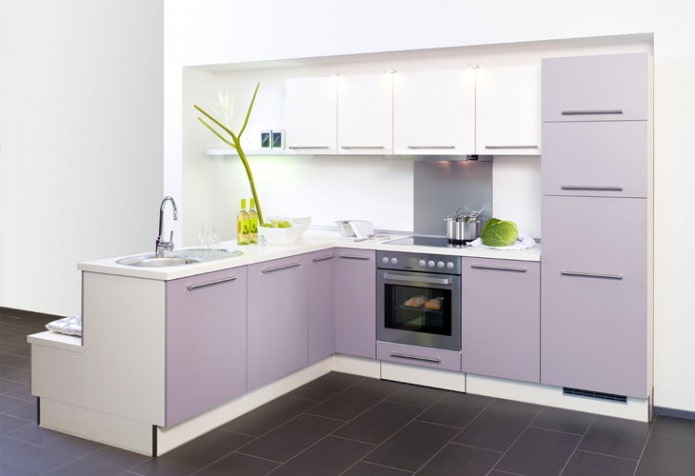 Lilac kitchen Lilac kitchen