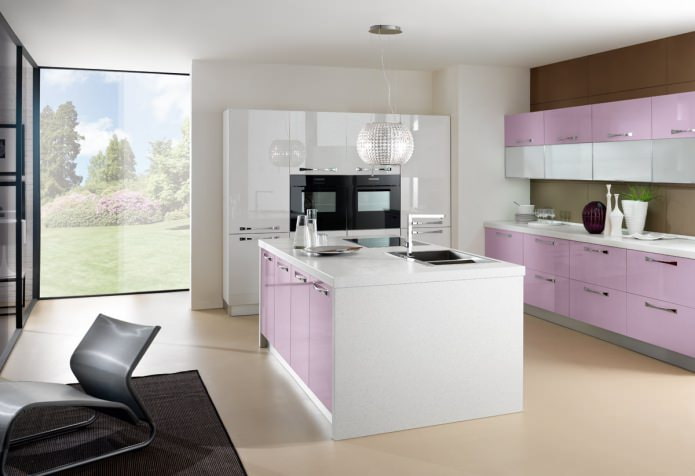 Lilac kitchen Lilac kitchen