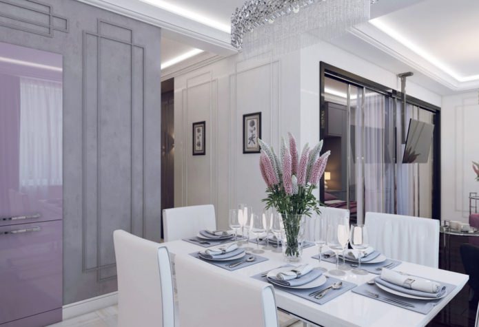 apartment design 46 sq. m.