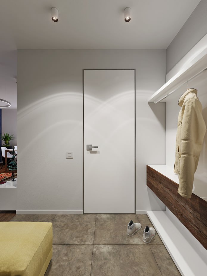 entrance hall in studio design 31 sq. m. entrance hall in studio design 31 sq. m.