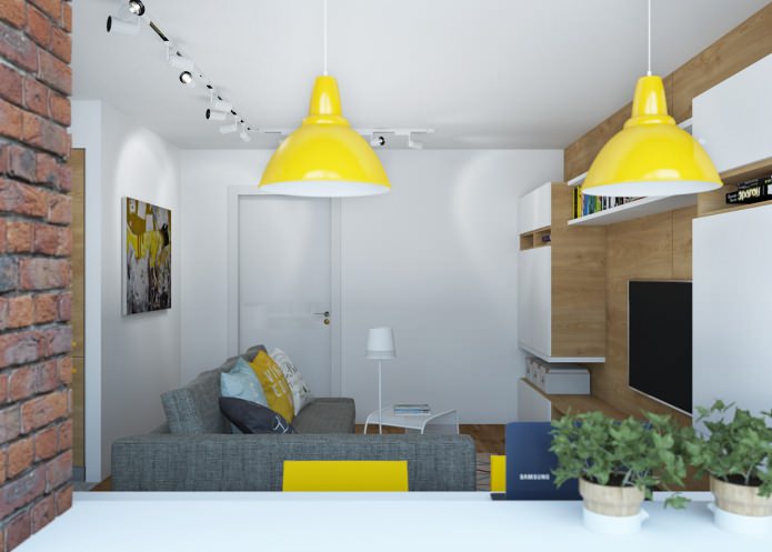 apartment design 65 sq. m.