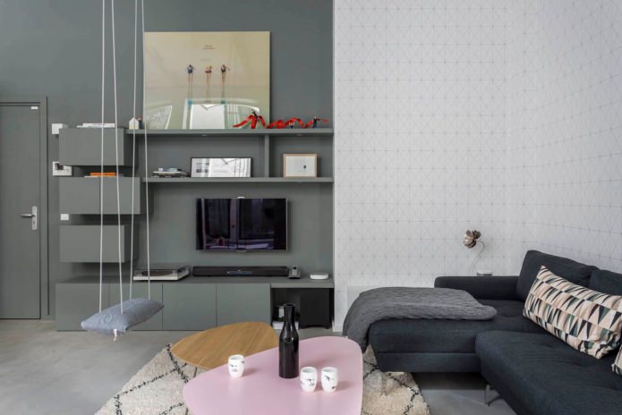 swing in the living room