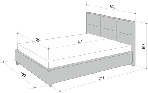 Sizes of a bed for a teenager (from 11 years old) Sizes of a bed for a teenager (from 11 years old)