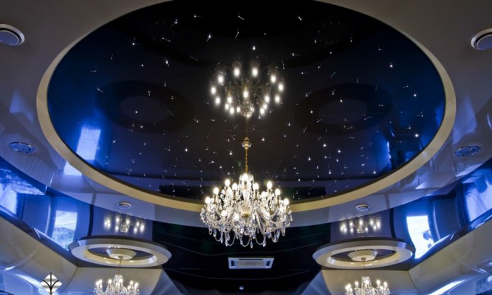 multi-level design in black and white multi-level design in black and white