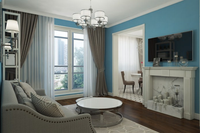 studio design in classic style