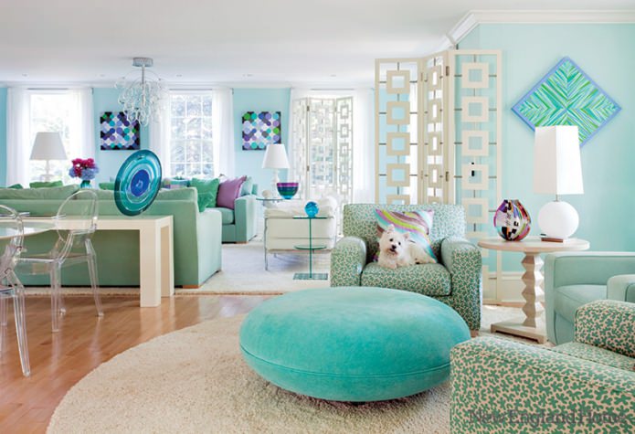 mint living room