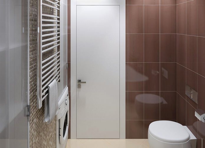 bathroom in a design project of a 2-room apartment bathroom in a design project of a 2-room apartment