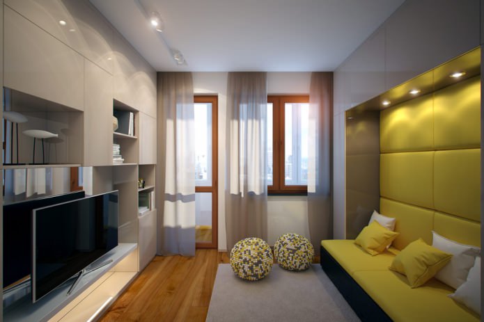 nursery in the apartment interior design project