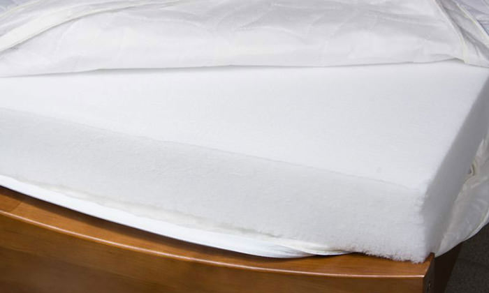 Holofiber filler for orthopedic mattress