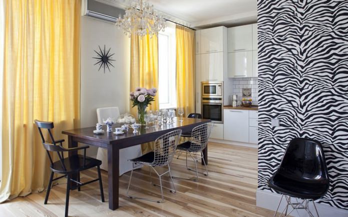 laminate in the interior of the kitchen laminate in the interior of the kitchen