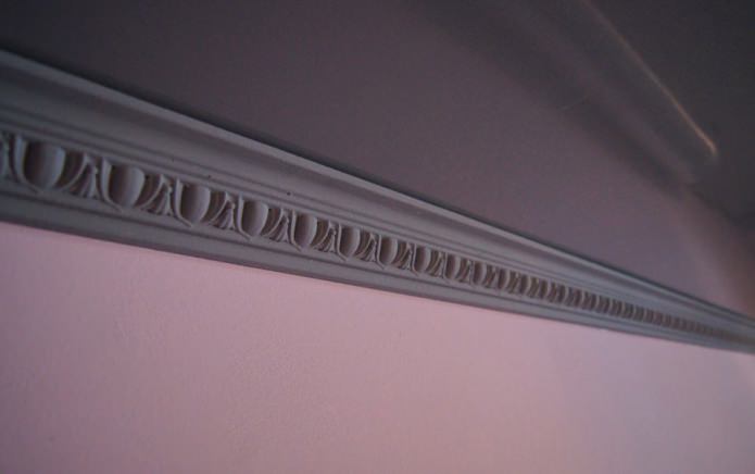 ceiling plinth for stretch ceiling