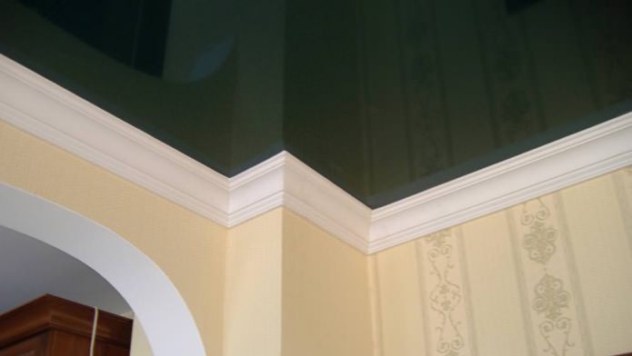 ceiling plinth for stretch ceiling