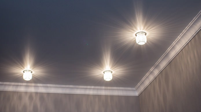 skirting board for stretch ceiling