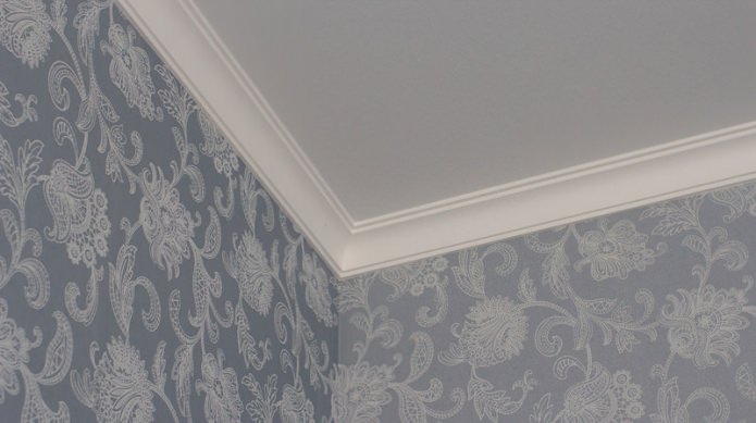 skirting board for stretch ceiling