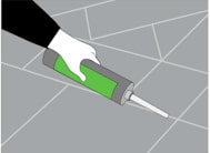 processing of tile joints