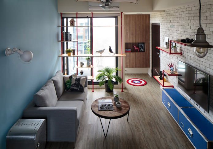 white brick wallpaper in the living room white brick wallpaper in the living room
