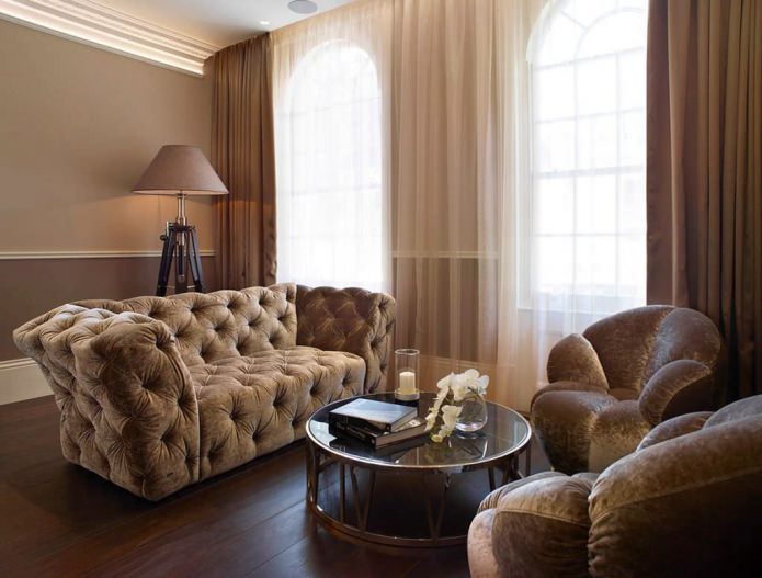 brown color in the interior brown color in the interior