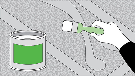 applying a protective layer to linoleum applying a protective layer to linoleum