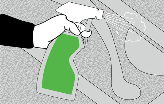 Linoleum polishing Linoleum polishing